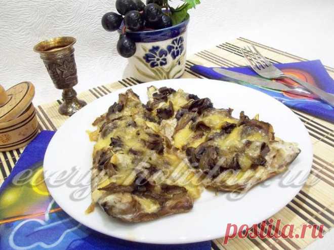 Отбивная скумбрия по-французски, рецепт