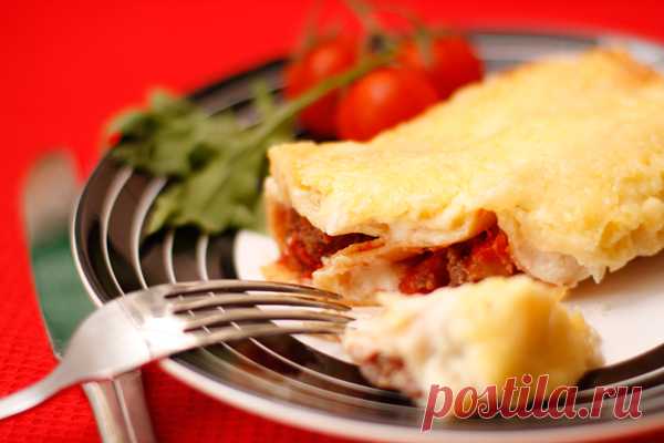 Каннеллони с мясным фаршем — рецепт с пошаговыми фотографиями на Foodclub.ru