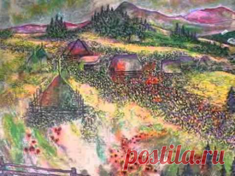 Shinkarchuk ~ Bregovic ~ Ofra Haza ~ Elohai ~ Painting ~ Bringing happiness