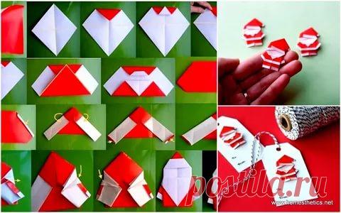 дед мороз из бумаги оригами: 13 тыс изображений найдено в Яндекс.Картинках