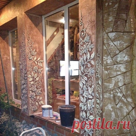 #Барельеф #лепнина #штукатурка #ДекоративнаяШтукатурка #дизайн #ДизайнИнтерьера #Екатеринбург #ИндивидуальныйДизайн #ИгорьАтрошенко