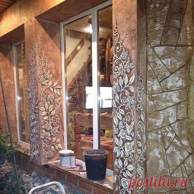 #Барельеф #лепнина #штукатурка #ДекоративнаяШтукатурка #дизайн #ДизайнИнтерьера #Екатеринбург #ИндивидуальныйДизайн #ИгорьАтрошенко