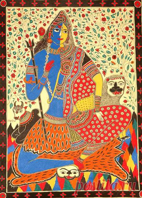 Ardhanarishvara - Manifestation of a Divine Metaphysical Principle