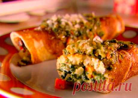 Фантастически вкусные блины с начинкой + рецепты простых начинок - БУДЕТ ВКУСНО! - медиаплатформа МирТесен