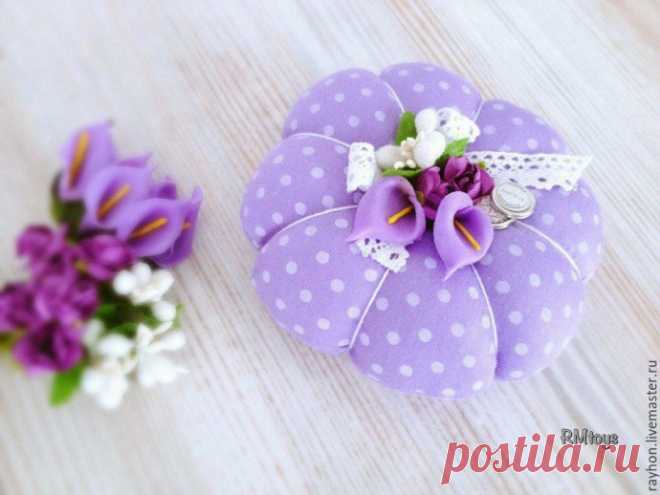 Шьем симпатичную игольницу своими руками