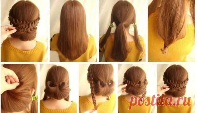 Идея стильной прически