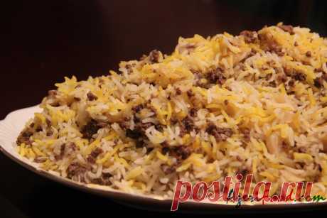 Кялям пилов – Плов с капустой – AzeriFood.Com