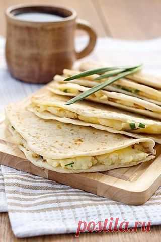 Кыстыбый с картошкой и луком | Готовим вместе