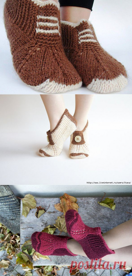 Тапочки от Etsy.