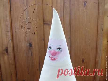 Шьем Деда Мороза из флиса