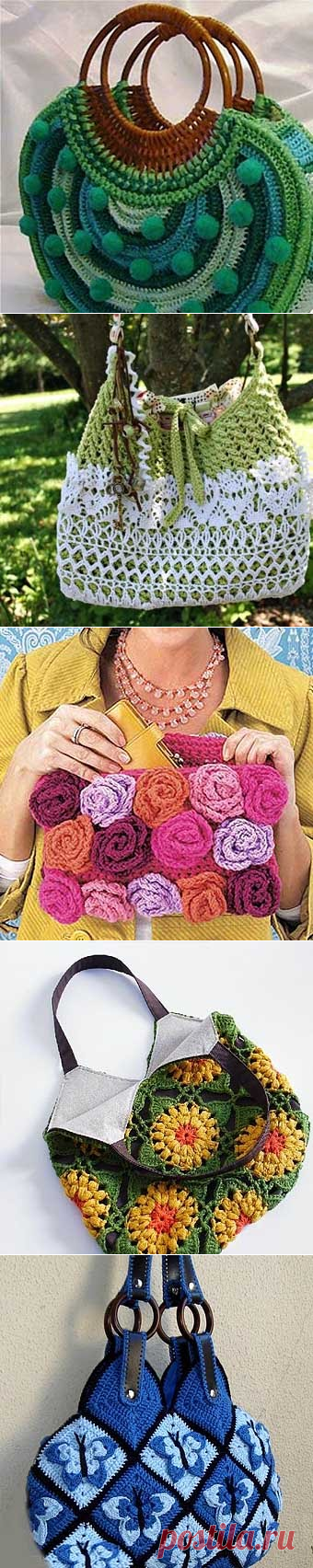 Сумки вязаные крючком. Идеи - Nebka.Ru