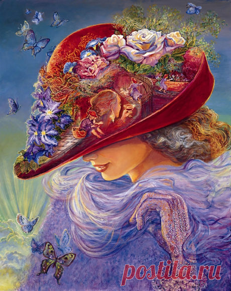 Есть такая чудная страна...там потрогать можно облака... | Josephine Wall (в коллекцию)