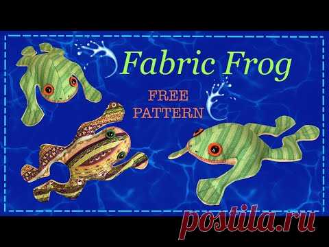 How to sew a frog || FREE PATTERN || Full tutorial with Lisa Pay - YouTube