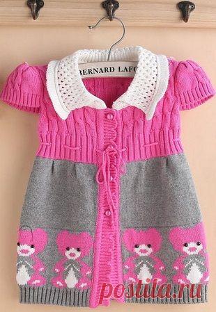 сообщение Вяжем_спицами_и_крючком : Схема для детского платья-сарафана (09:44 18-09-2015) [4900137/372094681] - kushik62@mail.ru - Почта Mail.Ru