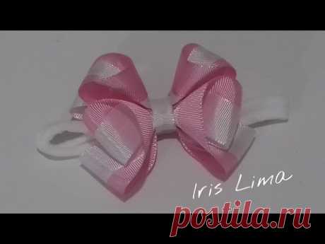 Como fazer laços mil faces  aumentando a largura da fita Diy ,Tutorial ,Pap By Iris Lima