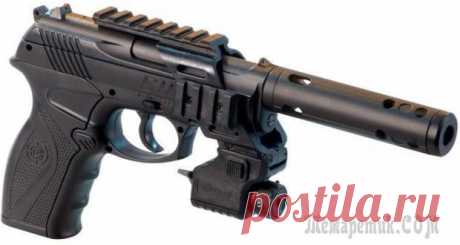 Пневматический пистолет Crosman C11 Tactical с удлиненным стволом