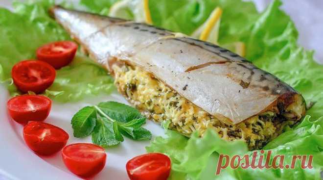 Фаршированная скумбрия. Два лучших блюда.