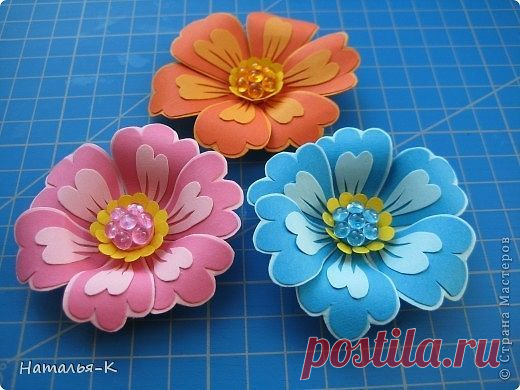 Снежинка из бисера
