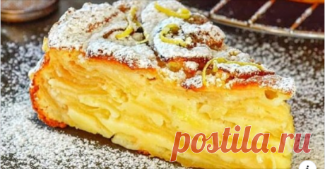 Рецепт шарлотки, которая затмила торты и пирожные - Скатерть-Самобранка - медиаплатформа МирТесен