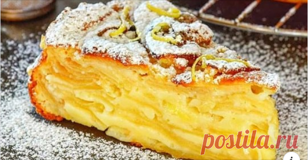 Рецепт шарлотки, которая затмила торты и пирожные - Скатерть-Самобранка - медиаплатформа МирТесен