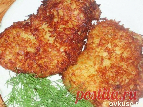 Куриная отбивная в картофельной панировке - Простые рецепты Овкусе.ру
