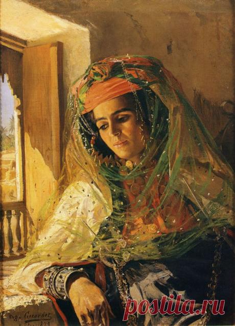 Eugene-Alexis Girardet (French, 1853-1907) французский художник-ориенталист. (часть-1)