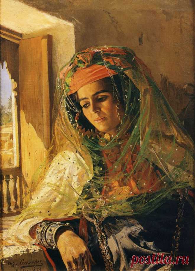 Eugene-Alexis Girardet (French, 1853-1907) французский художник-ориенталист. (часть-1)