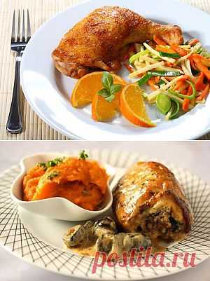 Самые вкусные блюда из курицы.