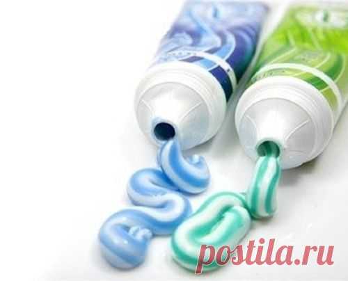 Необычное применение зубной пасты: