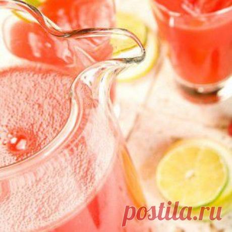 Арбузно-имбирный лаймад рецепт – напитки