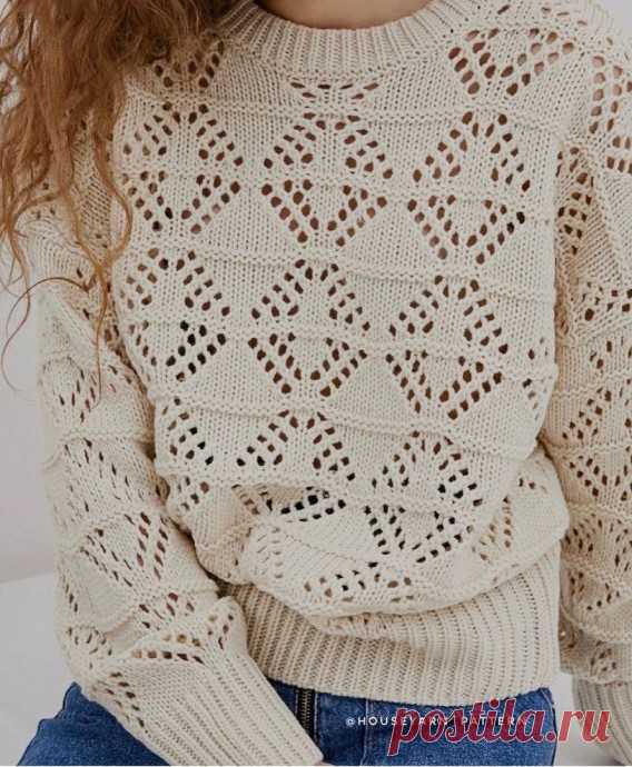 Кофточки из хлопка, симпатичная летняя модель