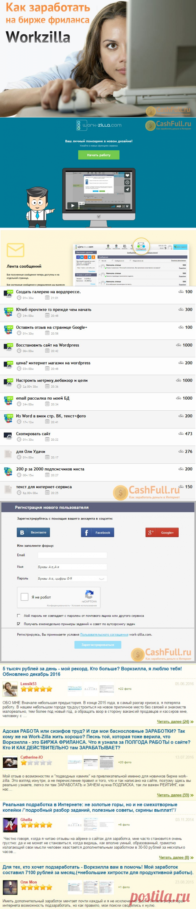 Честный отзыв о Воркзилла или как заработать деньги с WorkZilla.com?
В нашей новой статье мы обсудим довольно серьезный вопрос для фрилансеров новичков и приверженцев удаленной работы, — как заработать с Воркзилла? Другими совами сегодня на рассмотрении у нас одна из самых известных бирж миниуслуг — WorkZilla.com.