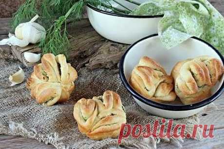 Красивые и вкусные чесночные булочки » Женский Мир