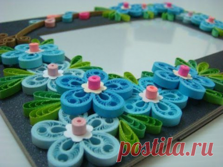How to make a quilled Malaysian flower - YouTube