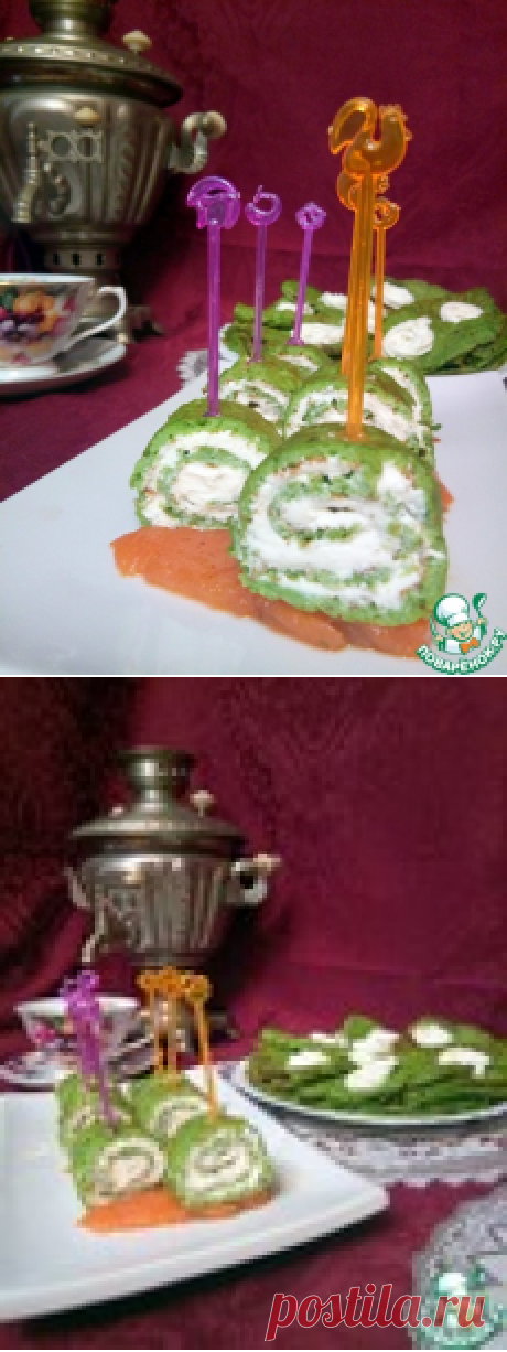 Нежные зеленые блины из кабачков!