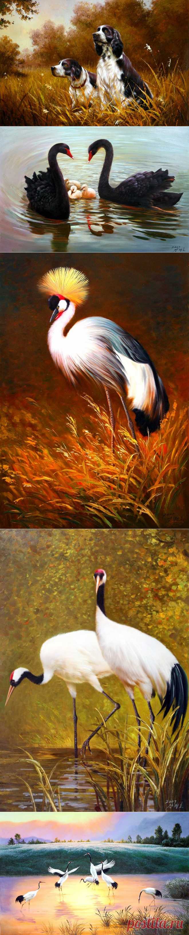 Прекрасен жизни каждый миг, художник Jung-Ho Kang