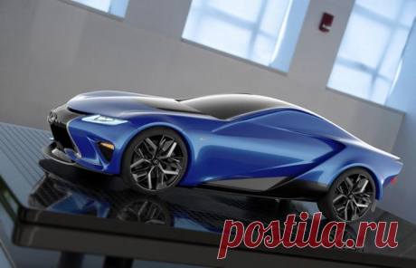 Рендер: Lexus LF-LA - преемник LFA