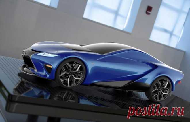 Рендер: Lexus LF-LA - преемник LFA