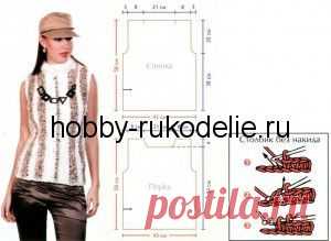 Хобби (рукоделие своими руками): вышивка, вязание » Архив блога » Вязание крючком по бесплатной схеме топа