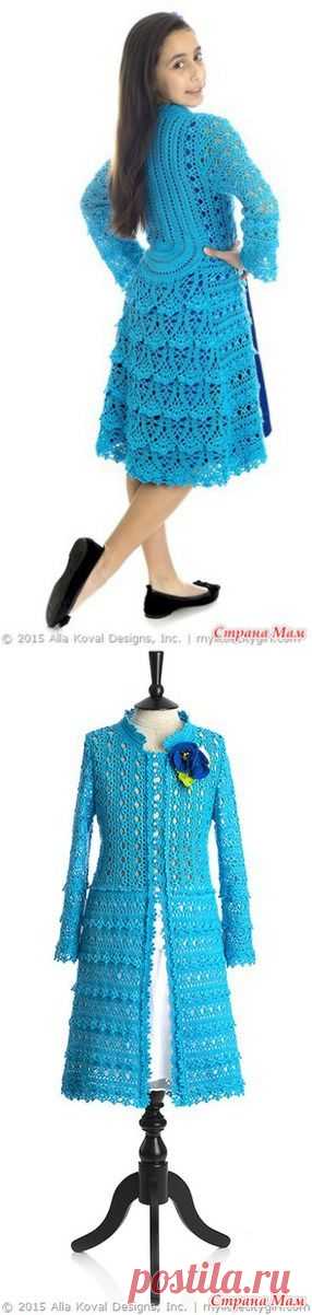 Итак, третий дизайн от Аллы Коваль весна 2015. - Вязание - Страна Мам