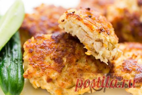 Куриные котлеты с сыром