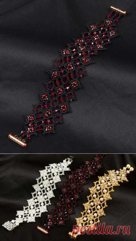 Bracelet Tutorial Diamonds Are Forever от NEDbeads на Etsy