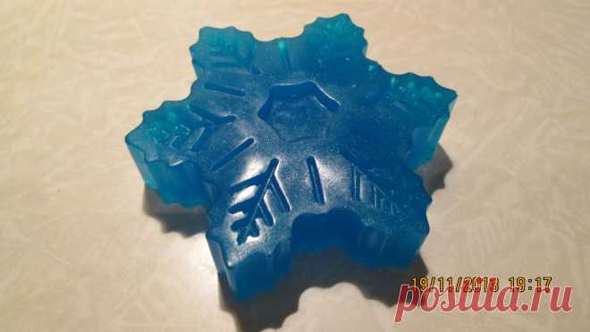 мыло "снежинка №1"