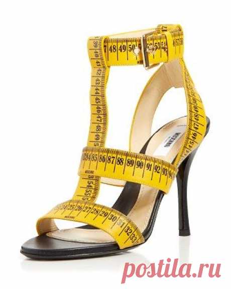 Moschino T-Strap Сандалии - Линейка Высокий каблук | Блумингдейла
