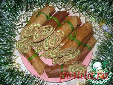 Рулетики из печени с начинкой - кулинарный рецепт