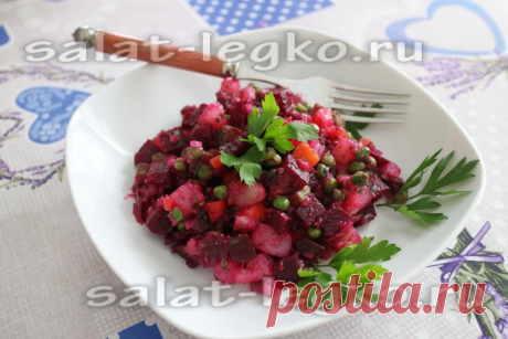 Винегрет с горчицей: рецепт классический, пошаговый рецепт с фото