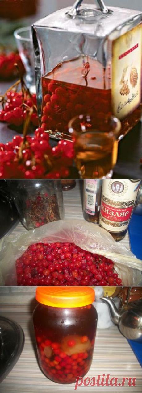 Калиновка настойка на коньяке с мёдом. | БУДЕТ ВКУСНО!