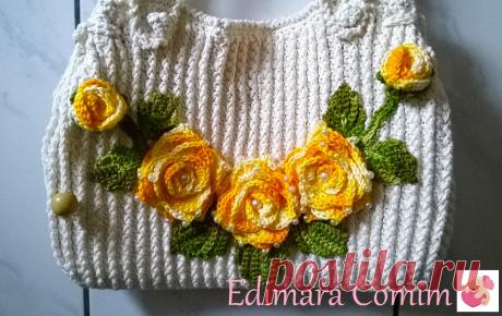 Edimara Comim : Bolsas em crochê