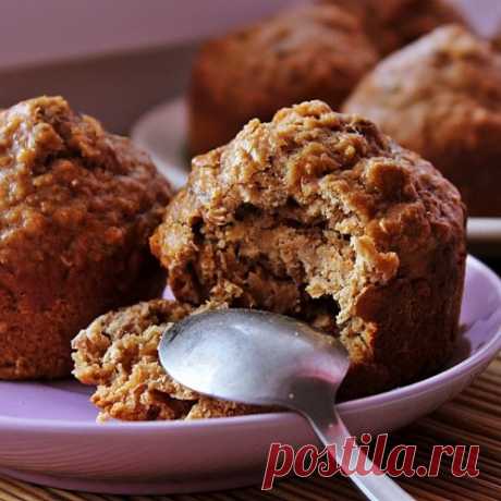 Кексы из овсяных хлопьев - вкусное и полезное лакомство!