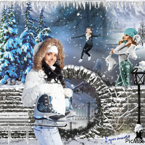 ⛸️ venez patiner mes amies !!! ⛸️
